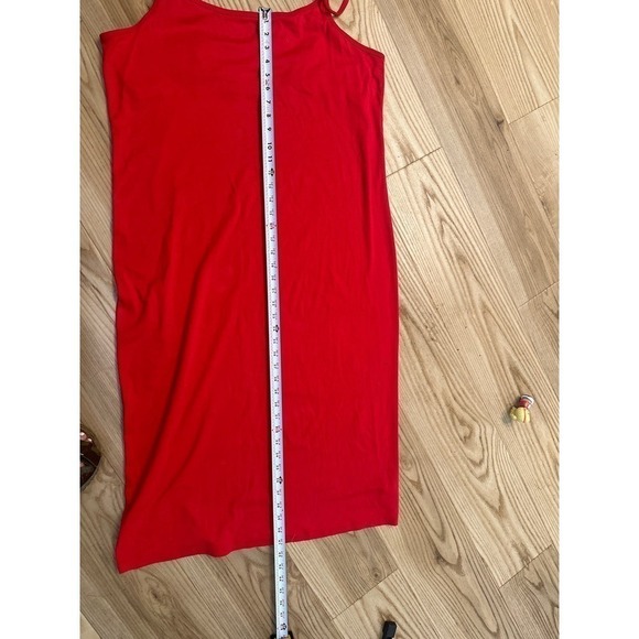 Gap Modern Dress, Red, Womens 2X, long - Picture 8 of 9